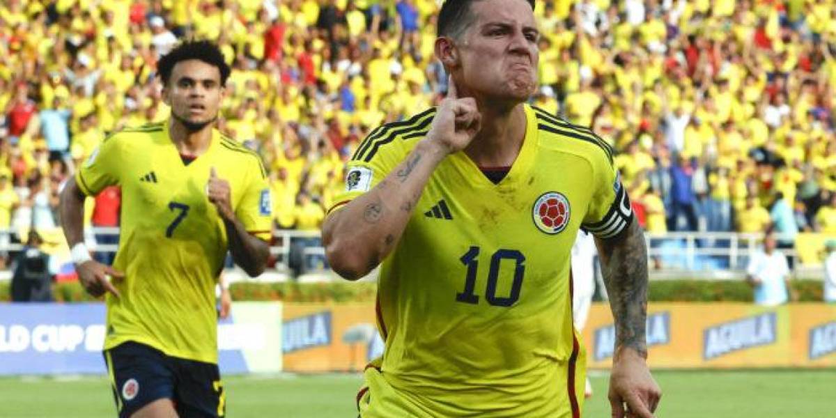 Así llega Colombia para su partido contra Ecuador por las Eliminatorias