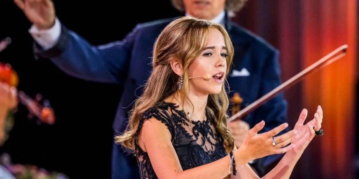 La joven holandesa de 15 años que sufre una rara enfermedad y cuyo conmovedor video cantando con el maestro André Rieu se hizo viral