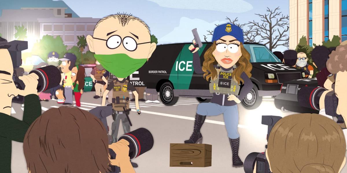 South Park se burla del Servicio de Inmigración y Control de Aduanas (ICE) y de la Secretaria de Seguridad Nacional, Kristi Noem