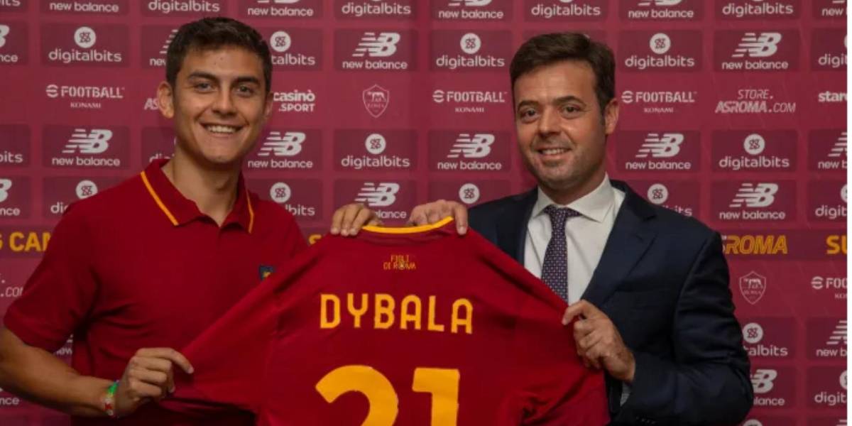 La Roma oficializa el fichaje de Paulo Dybala por tres años