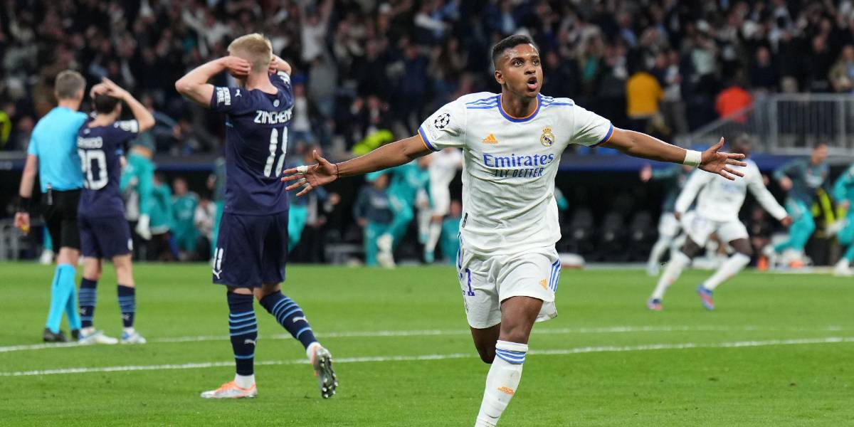 Real Madrid siempre eliminó al Manchester City con la vuelta en el Santiago Bernabéu