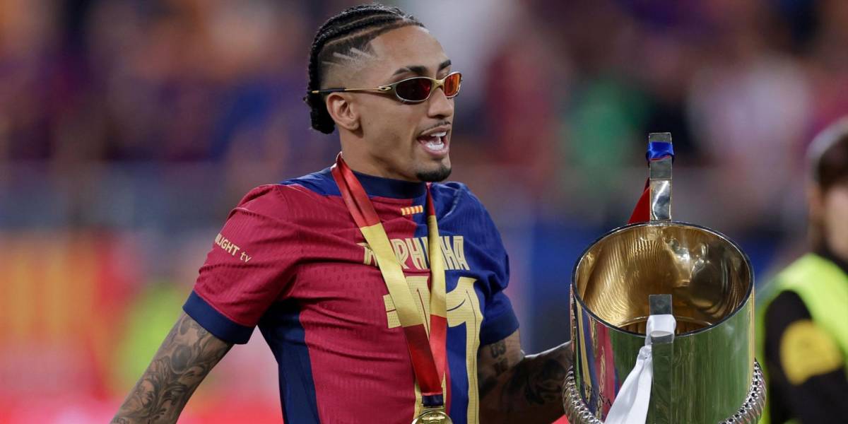 Raphinha es elegido como mejor jugador de La Liga 2024/2025