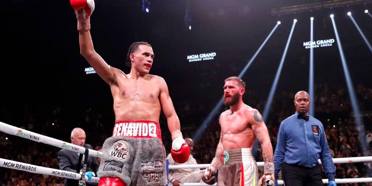 David Benavidez, el boxeador con sangre ecuatoriana que podría pelear por el título mundial contra Canelo Álvez