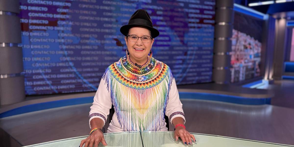 Lourdes Tibán propone una tercera vía que agrupe a los buenos de la derecha y la izquier