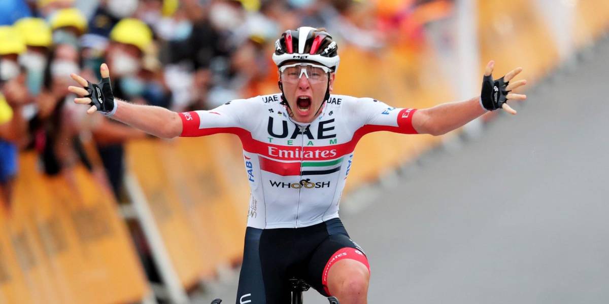 Pogacar se impone a un combativo Carapaz y se lleva en la Lieja-Bastoña-Lieja