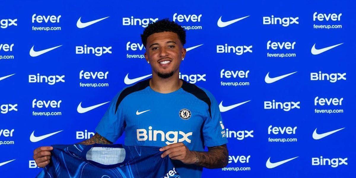 Chelsea confirma fichaje de Jadon Sancho procedente del United