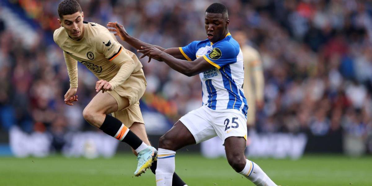 El Brighton remonta a un pálido Chelsea al ritmo de Moisés Caicedo y Pervis Estupiñán