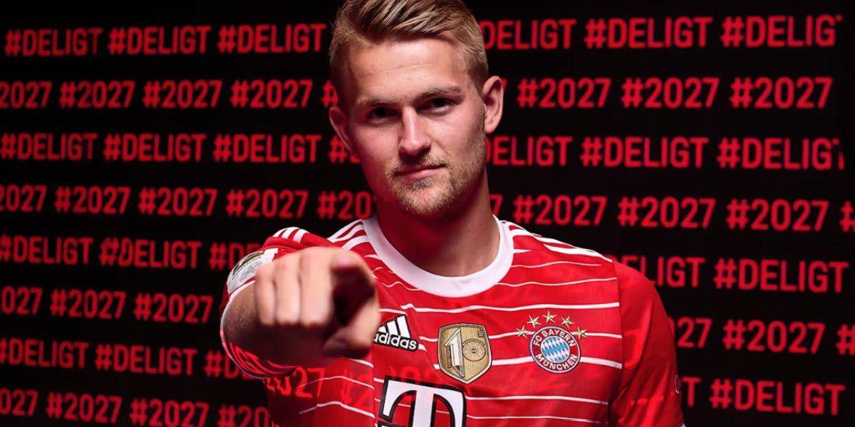 De Ligt firma por el Bayern hasta 2027 y la Juventus recibirá 67 millones