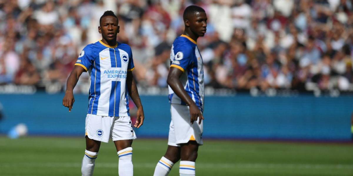 Moisés Caicedo y Pervis Estupiñán, entre los jugadores más multados dentro del Brighton