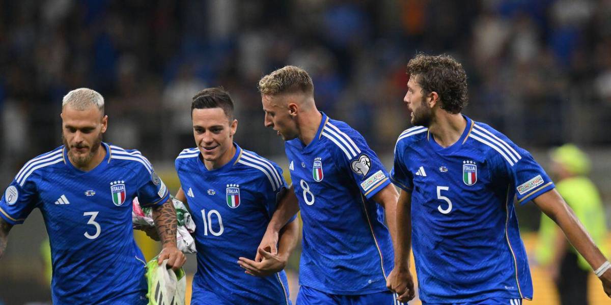 Estos son los convocados de Italia para enfrentar a Ecuador en esta fecha FIFA