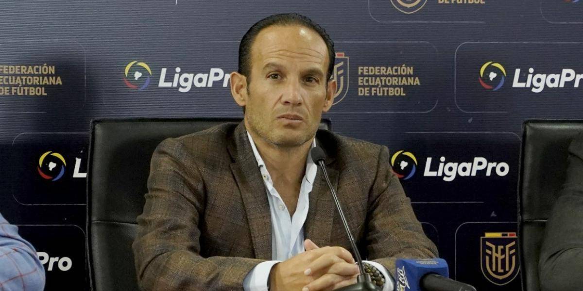 Franciso Egas explicó el motivo por el que no invitó a Miguel Ángel Loor para solucionar el problema con los árbitros