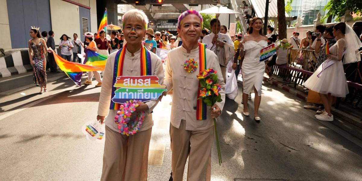 Tailandia es el tercer país asiático en aprobar el matrimonio igualitario