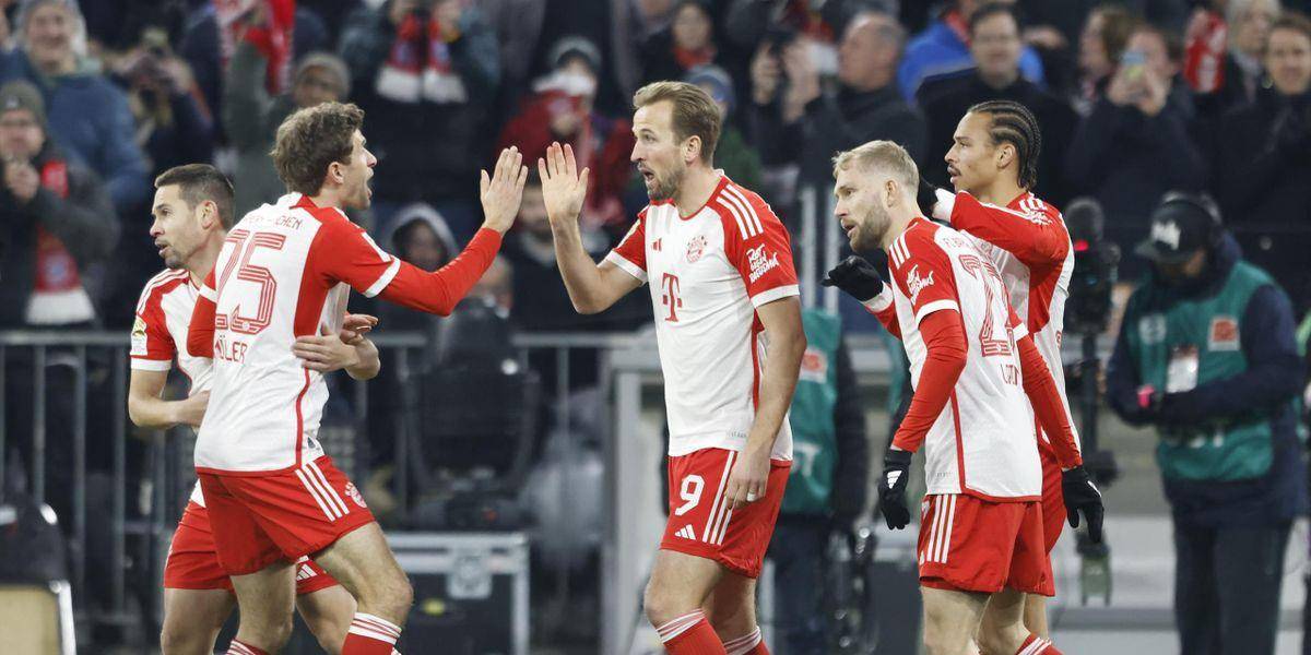 El Bayern Munich se impone y persigue al Leverkusen por la punta de la Bundesliga