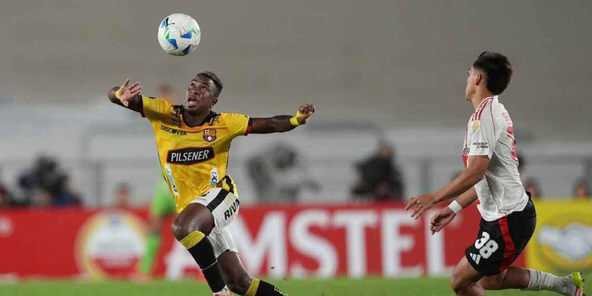 Barcelona SC no registró ningún remate al arco de River Plate