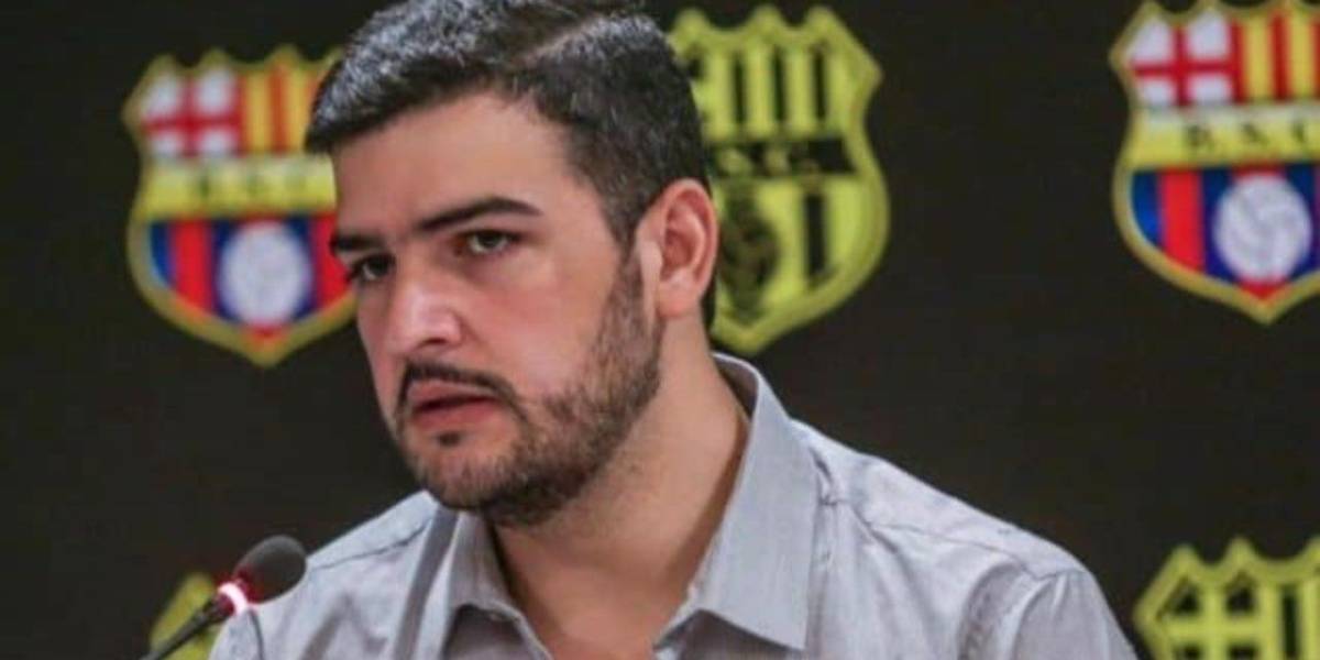 Aquiles Álvarez deja la vicepresidencia de Barcelona SC