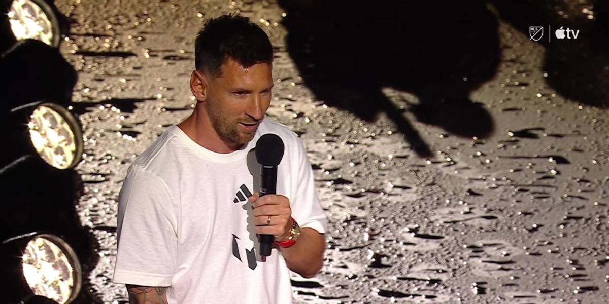 Messi en su presentación en Miami: Estoy muy feliz de haber elegido este proyecto