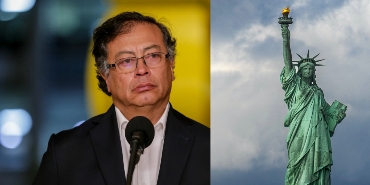 Gustavo Petro propone trasladar la Estatua de la Libertad a Cartagena