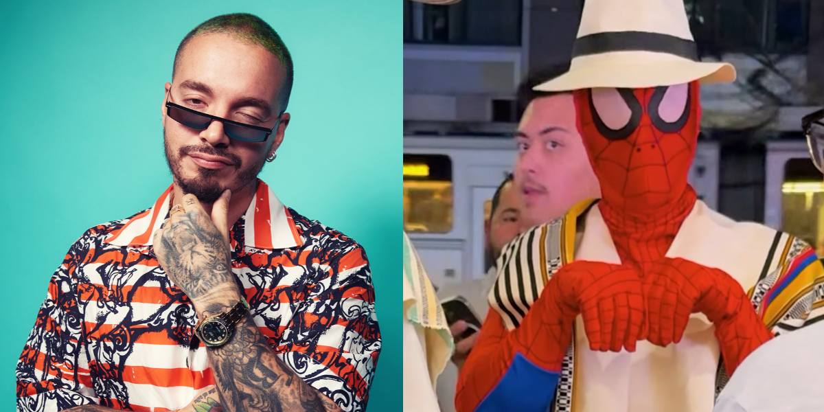 J Balvin, vestido de Spiderman, fue detenido antes de su concierto en Estados Unidos