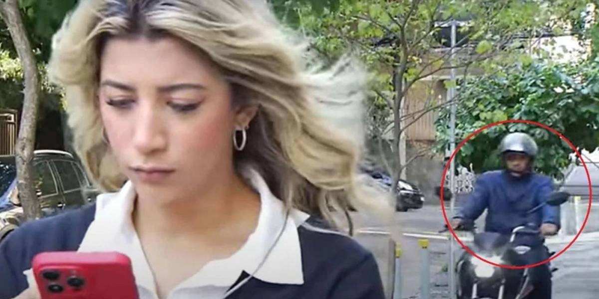 Intentan robarle el celular a reportera brasileña segundos antes de salir en vivo