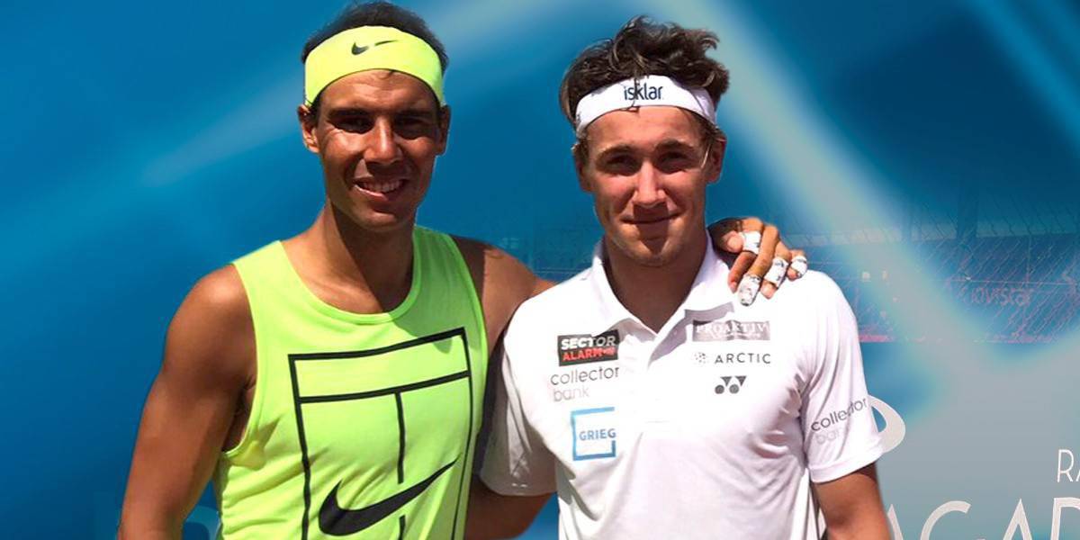 Nadal y Ruud jugarán en un 'mini partido' en la Plaza de San Francisco de Quito