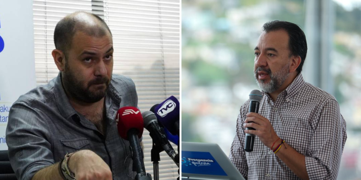 Juan Esteban Guarderas oficializa su denuncia contra Pabel Muñoz por presunta infracción electoral