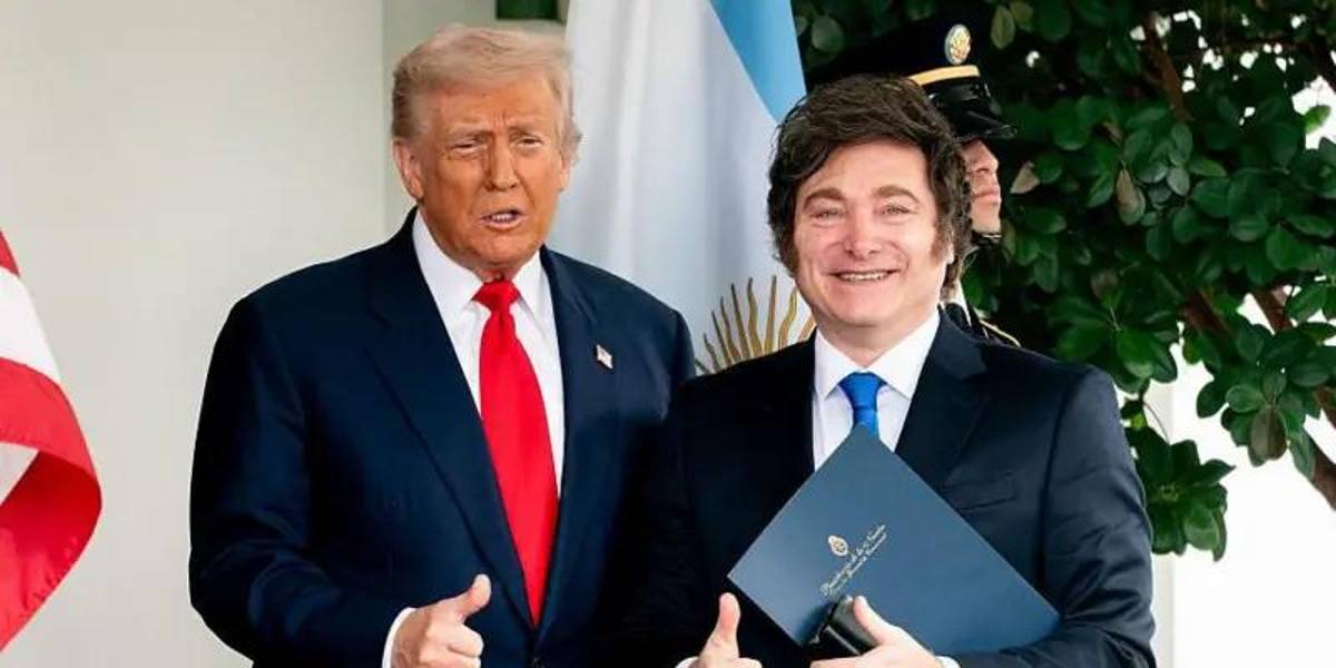 Trump refuerza su respaldo electoral a Milei durante su encuentro en la Casa Blanca