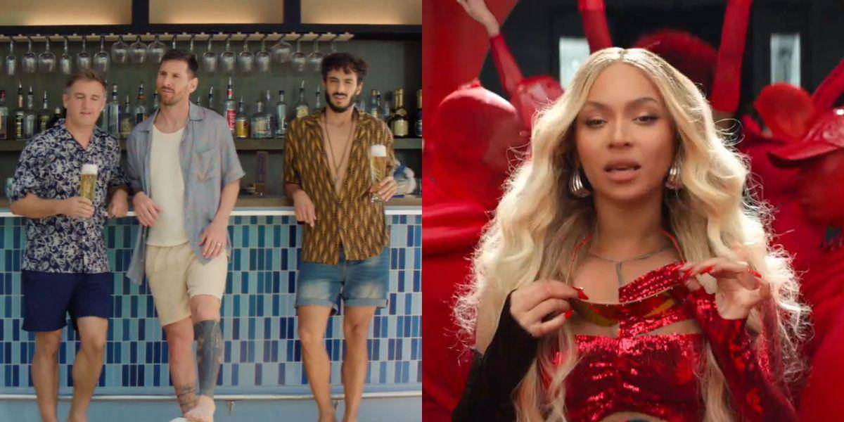 Lionel Messi y Beyoncé, entre las estrellas que destacaron en los anuncios del Super Bowl 2024