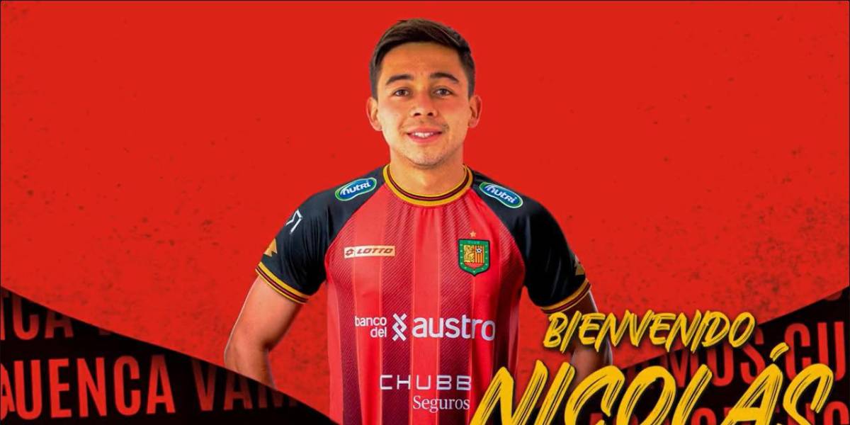 Nicolás Dávila es anunciado por Deportivo Cuenca