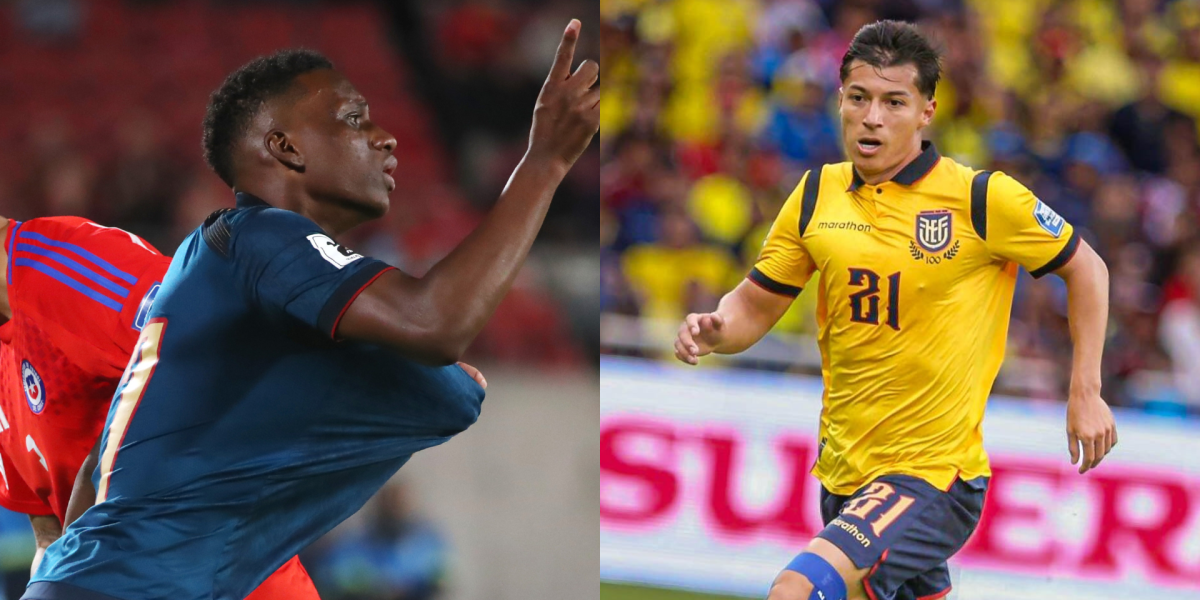La reacción de Alan Franco ante el debut de Darwin Guagua en la selección de Ecuador