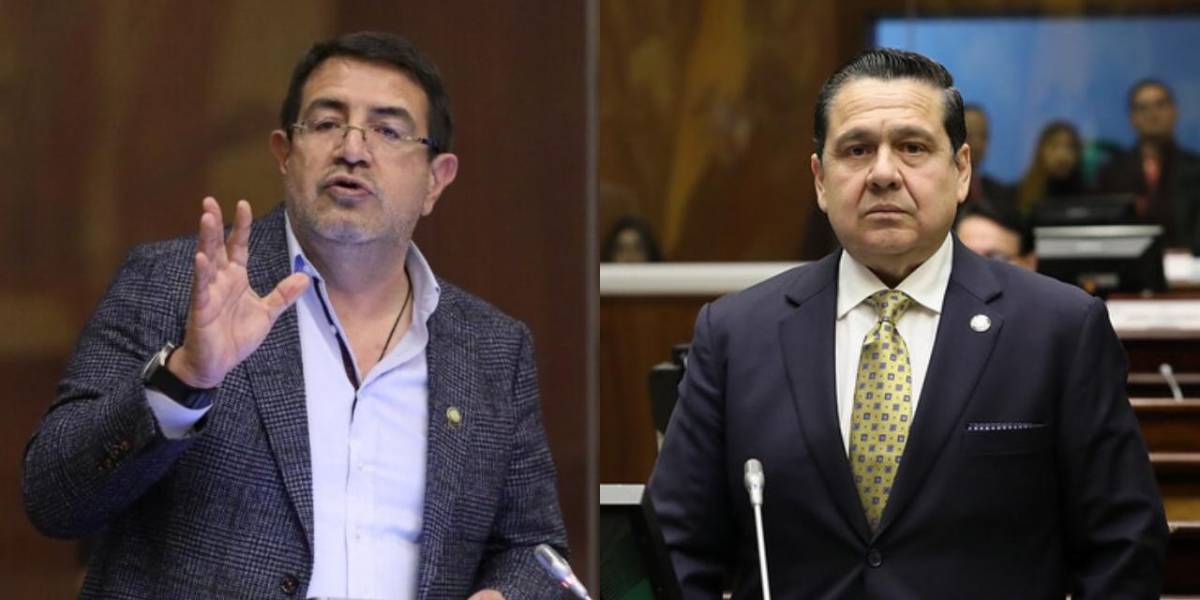 El asambleísta Santiago Díaz y el exlegislador Pablo Muentes fueron trasladados a La Roca