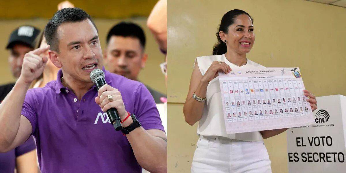 ¿Cómo adaptaron Daniel Noboa y Luisa González sus estrategias de campaña?