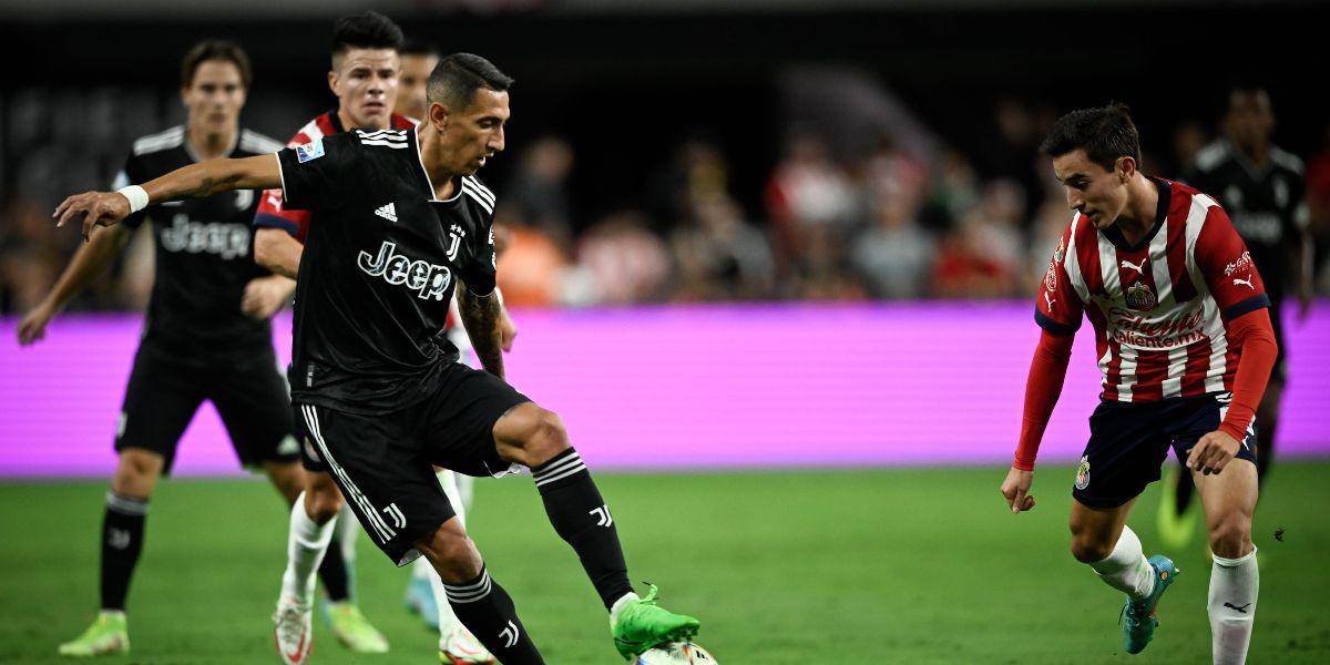 Di María debuta con la Juventus en la victoria por 2-0 ante las Chivas