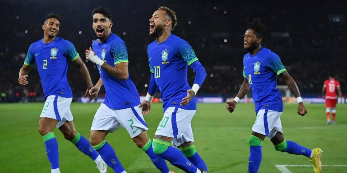 Brasil vapulea a Túnez en el último amistoso antes del Mundial