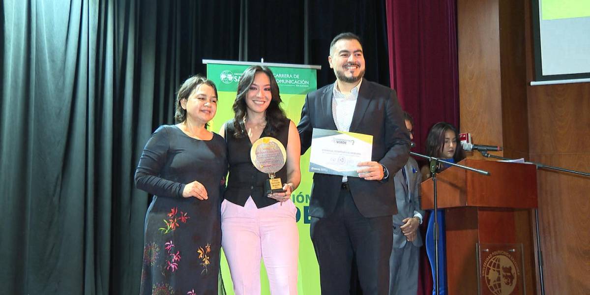 El segmento Ecuaterra es reconocido por su aporte a la sostenibilidad en los premios Generación Verde