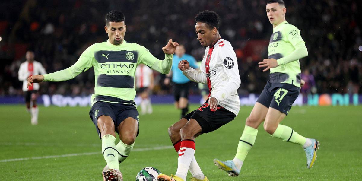 Manchester City es sorprendido por Southampton y queda eliminado de la Carabao Cup