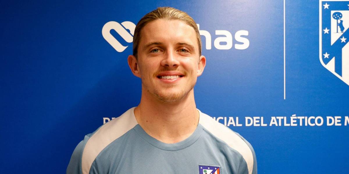 El Atlético de Madrid anuncia el fichaje del inglés Conor Gallagher