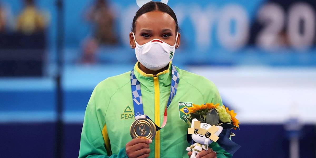 La brasileña Rebeca Andrade llega a lo más alto con el oro en salto