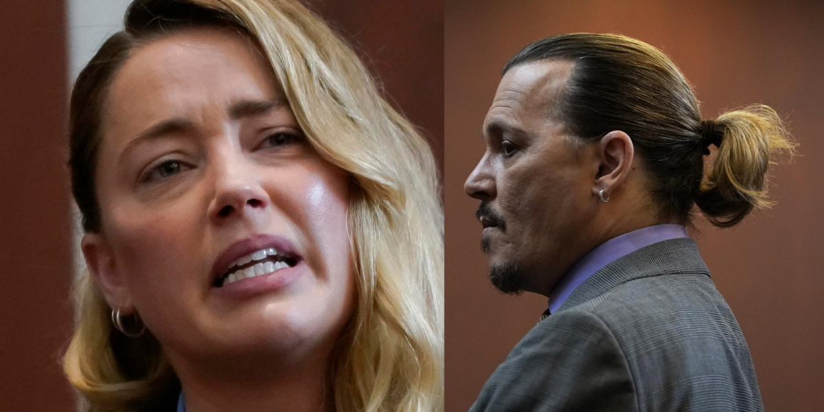 Amber Heard rompe en llanto en juicio de difamación por Johnny Depp
