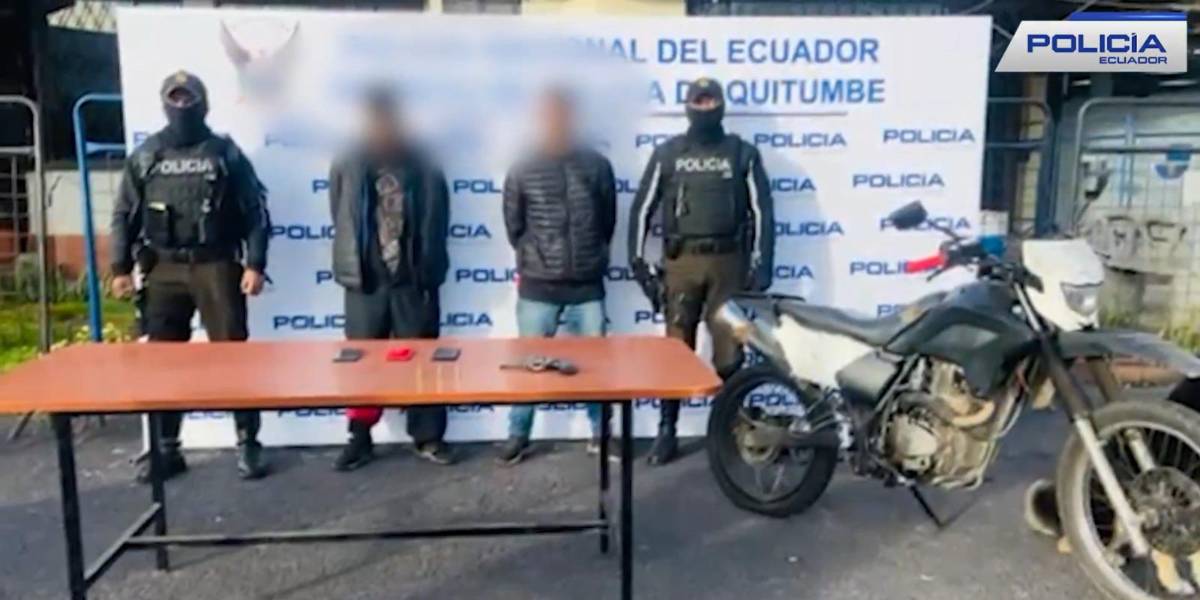Los sospechosos de un doble crimen en la Nueva Aurora, sur de Quito, fueron detenidos
