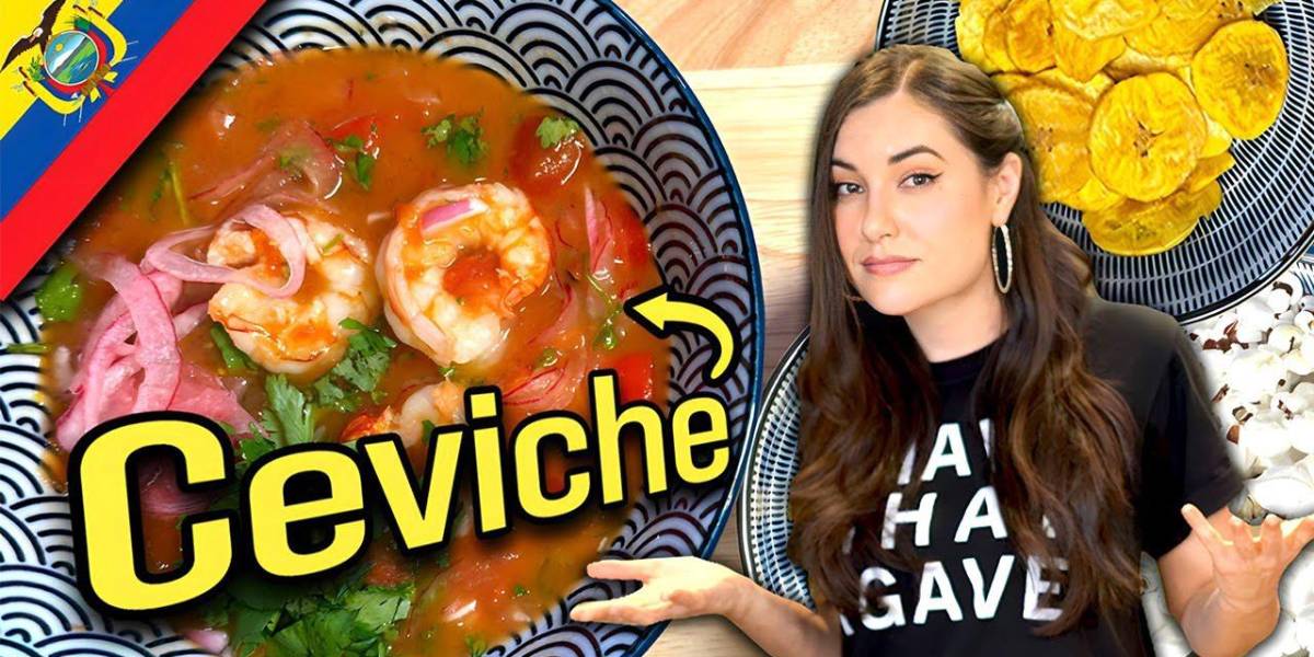 Sasha Grey promociona el ceviche ecuatoriano y las redes explotan