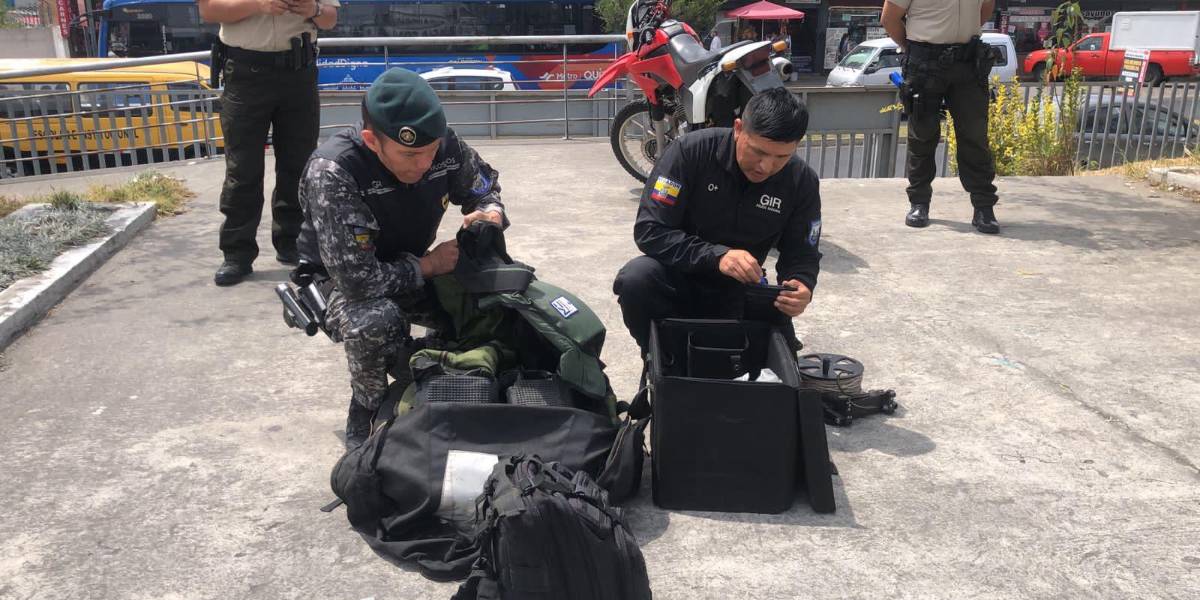 Quito: alerta por presunto explosivo en Complejo Judicial de Calderón