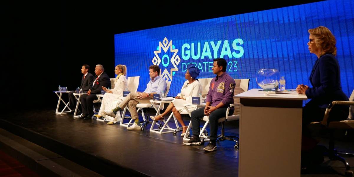 EN VIVO: Debate de candidatos a la Prefectura de Guayas para las elecciones seccionales 2023