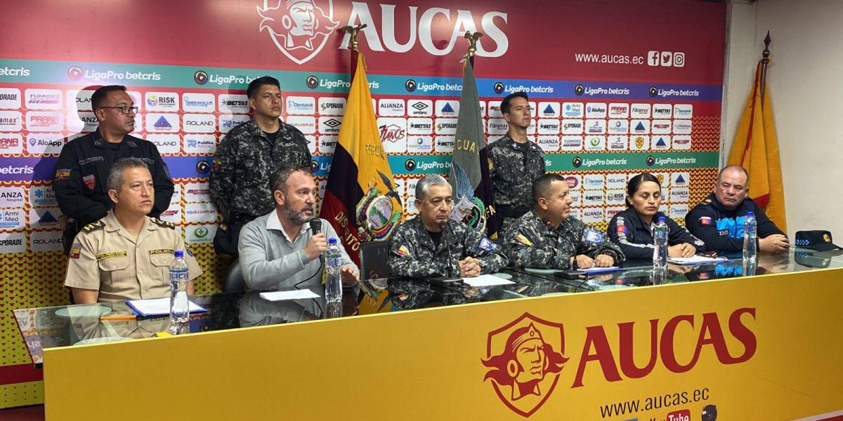 643 policías custodiarán la final de vuelta entre Aucas y Barcelona SC