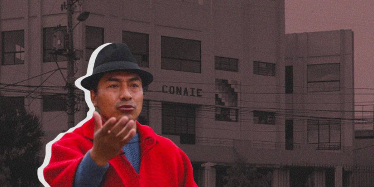 Leonidas Iza a la cabeza: ¿cuál será el futuro de la Conaie?