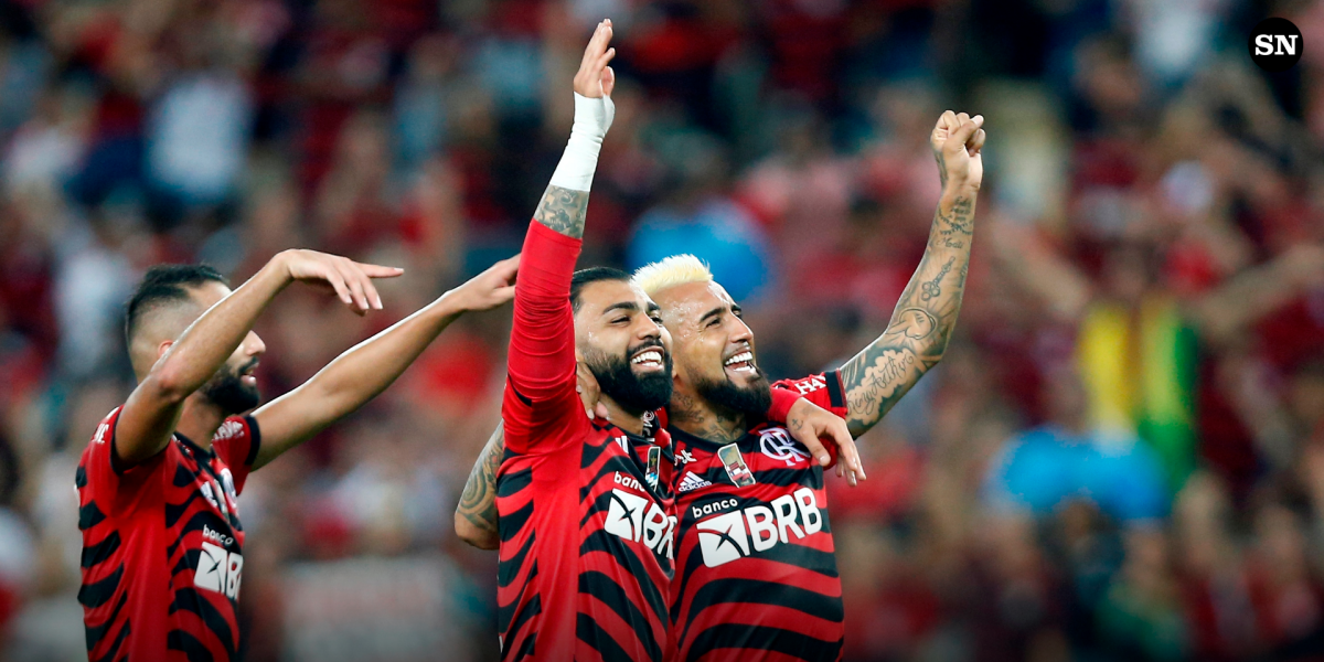 Flamengo con 'Gabigol' y Vidal busca su segunda Copa Libertadores en tres años