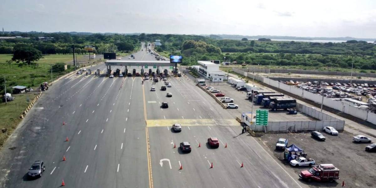 Semana Santa | Un carril de la carretera Guayaquil-Salinas se habilitará para el contraflujo vehicular