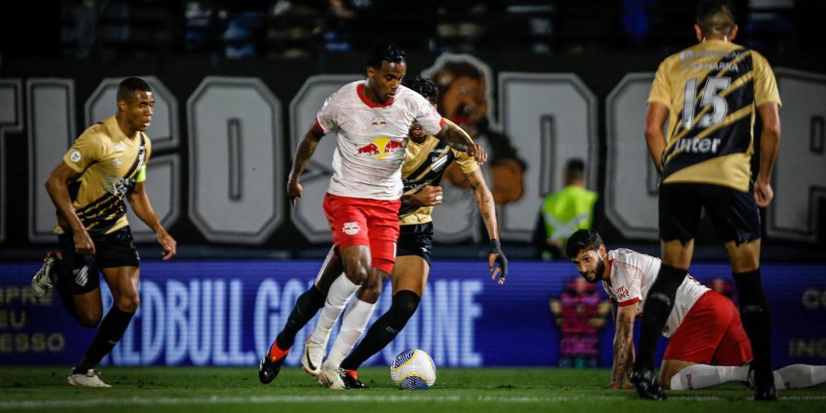 El Red Bull Bragantino, con titulares, ganó su partido antes de jugar contra Barcelona SC por la Copa Sudamericana