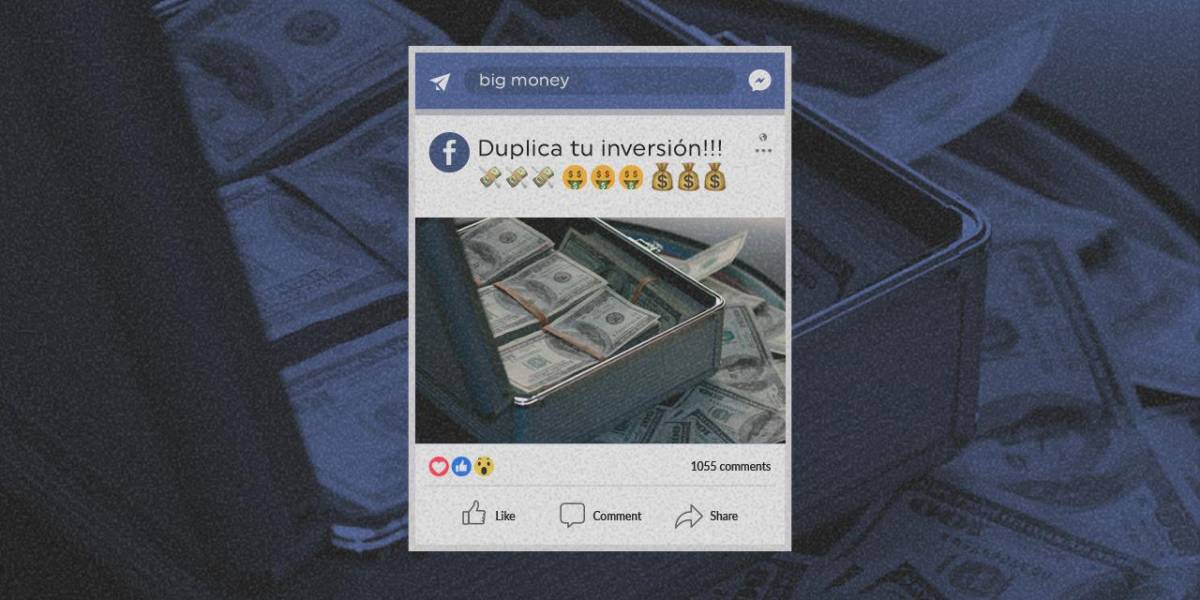 Las redes sociales, la puerta para reclutar clientes en casos como el de Big Money