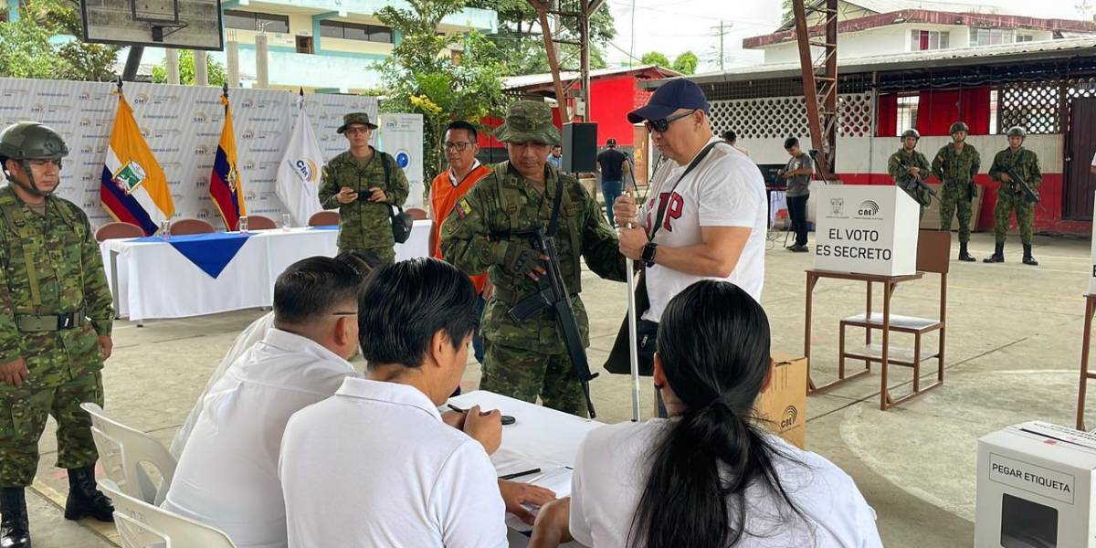 El segundo simulacro electoral se realizado este domingo, 26 de enero