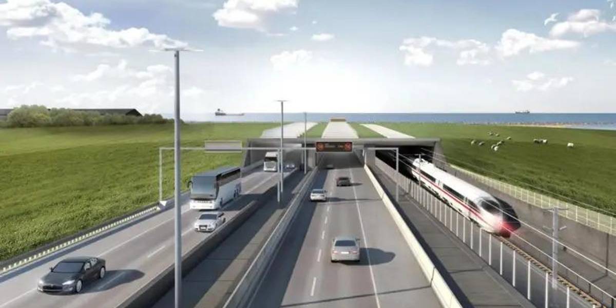 El impresionante túnel submarino que unirá a Dinamarca y Alemania bajo el mar Báltico